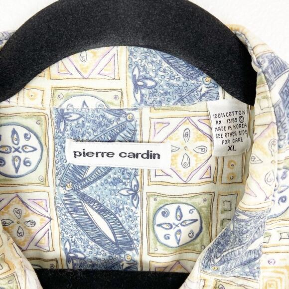 Vintage Pierre Cardin Button Down Shirt - XL - Picture 6 of 6